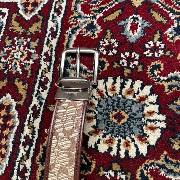 Coach men signature reversible belt - Picture 4 of 4